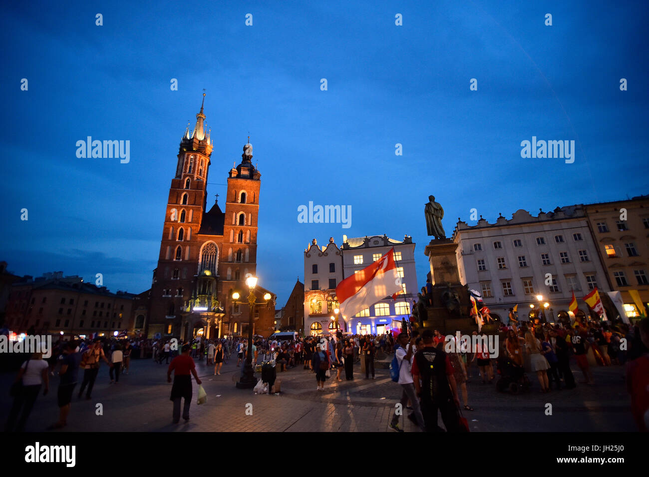 World Youth Day. Krakow. 2016. Poland Stock Photo Alamy