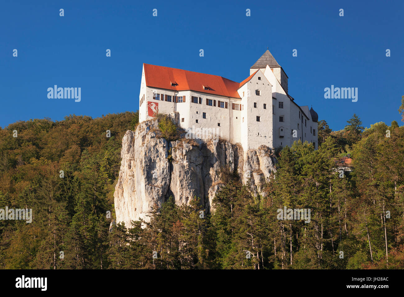 web Kommuner mode Prunn Castle, Riedenburg, nature park, Altmuehltal Valley, Bavaria,  Germany, Europe Stock Photo - Alamy