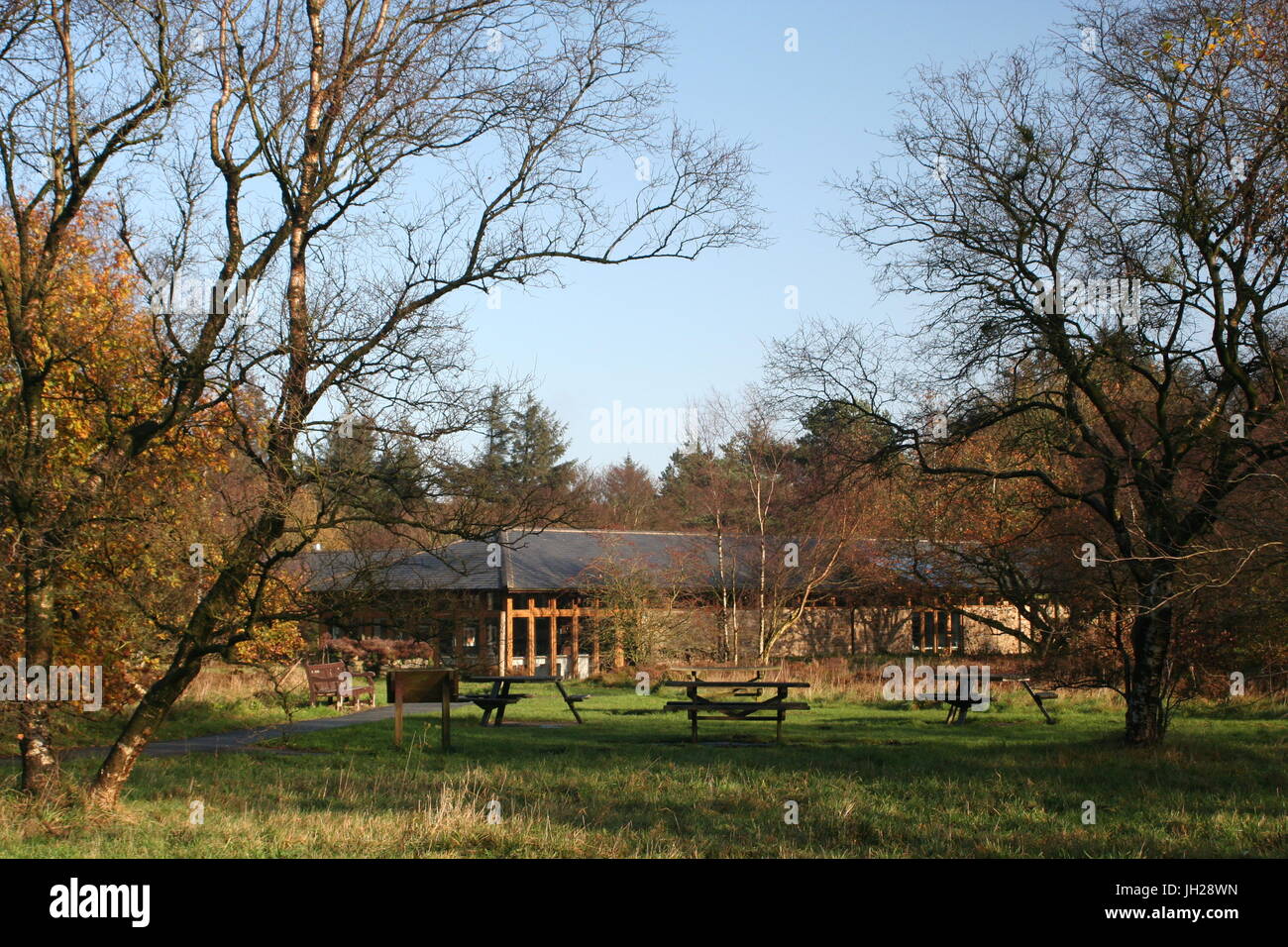 Sutton Bank Visitor Centre Stock Photo - Alamy