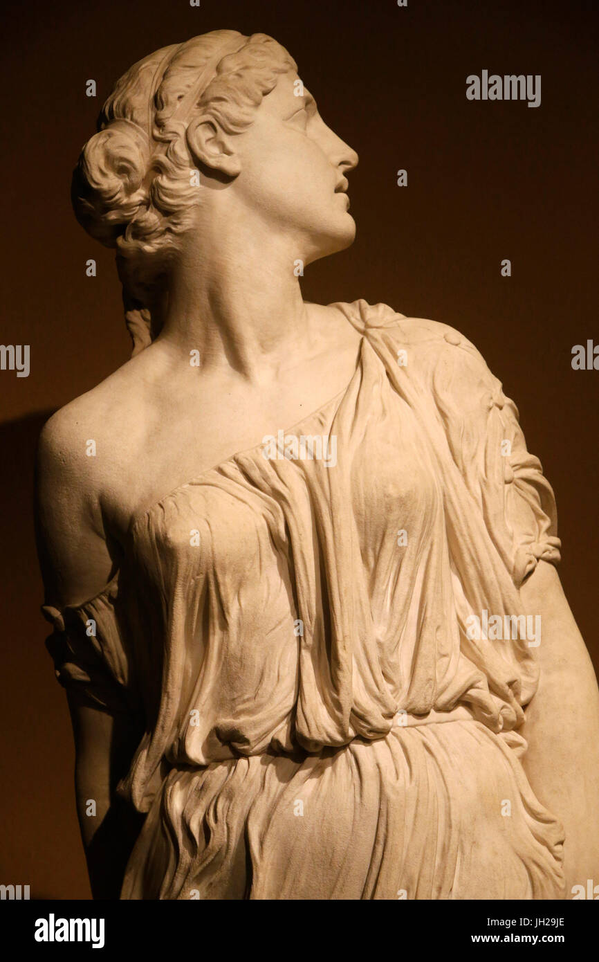 The Victoria and Albert Museum. Sir William 'Hamo' Thornycroft. Lot's Wife. 1877-8. Marble. United kingdom. Stock Photo