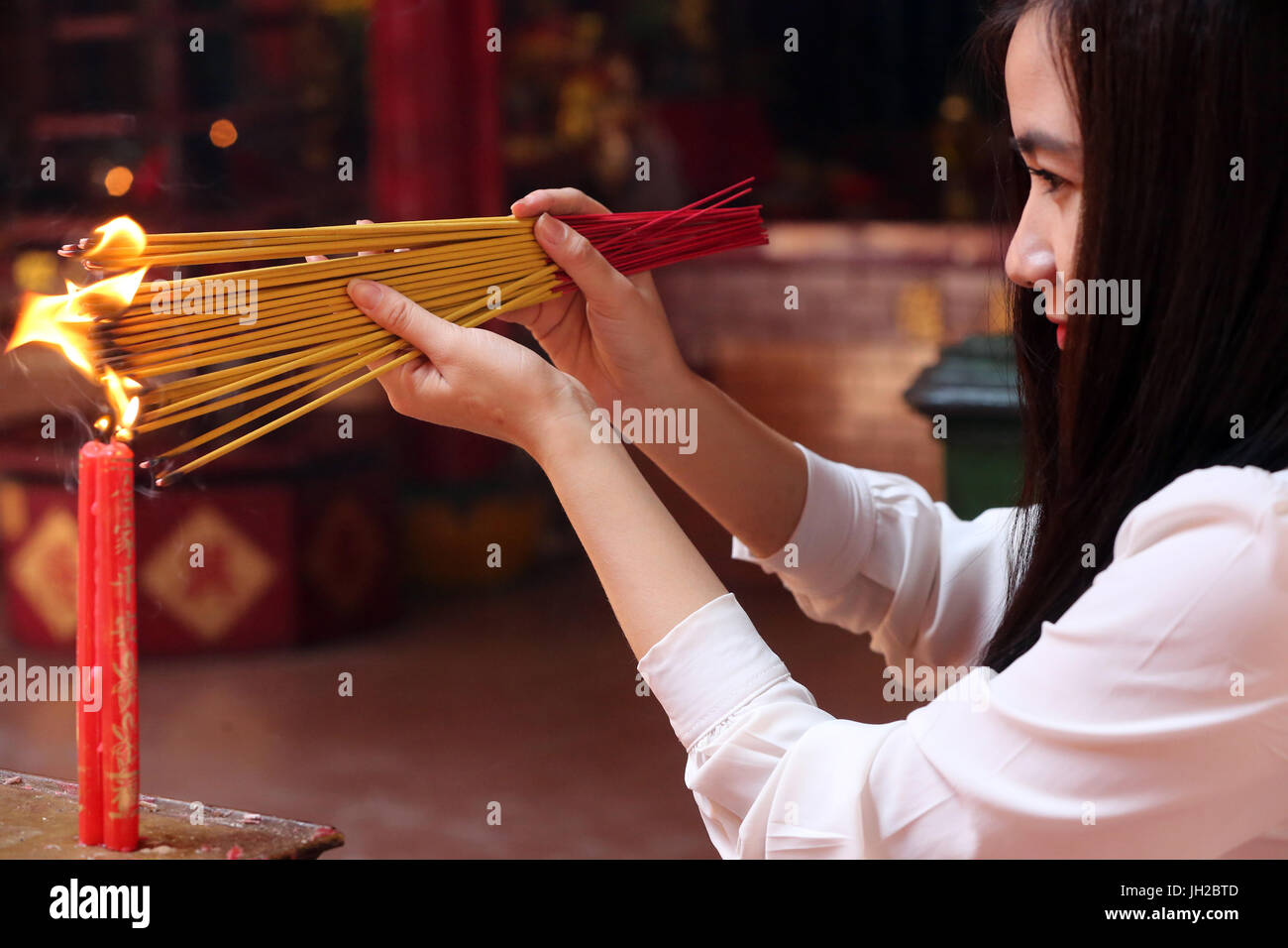 Chua on lang taoist temple hi-res stock photography and images - Alamy