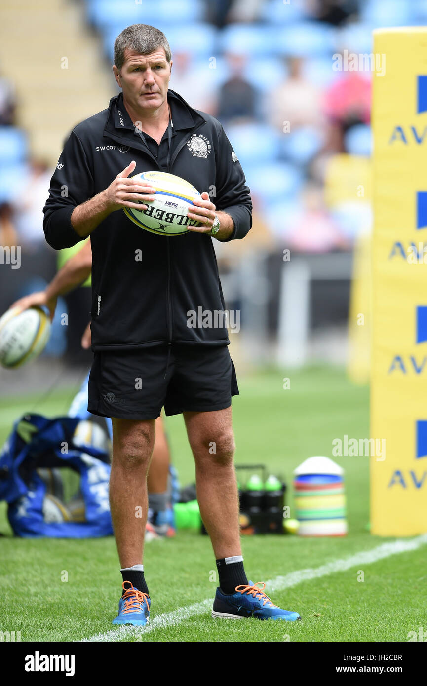Exeter Chiefs director of rugby Rob Baxter Stock Photo Alamy