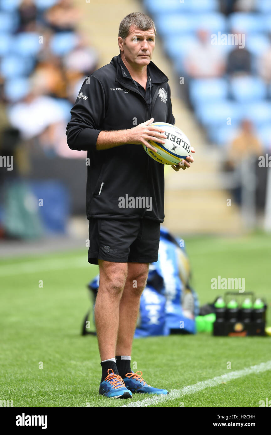 Exeter Chiefs director of rugby Rob Baxter Stock Photo Alamy