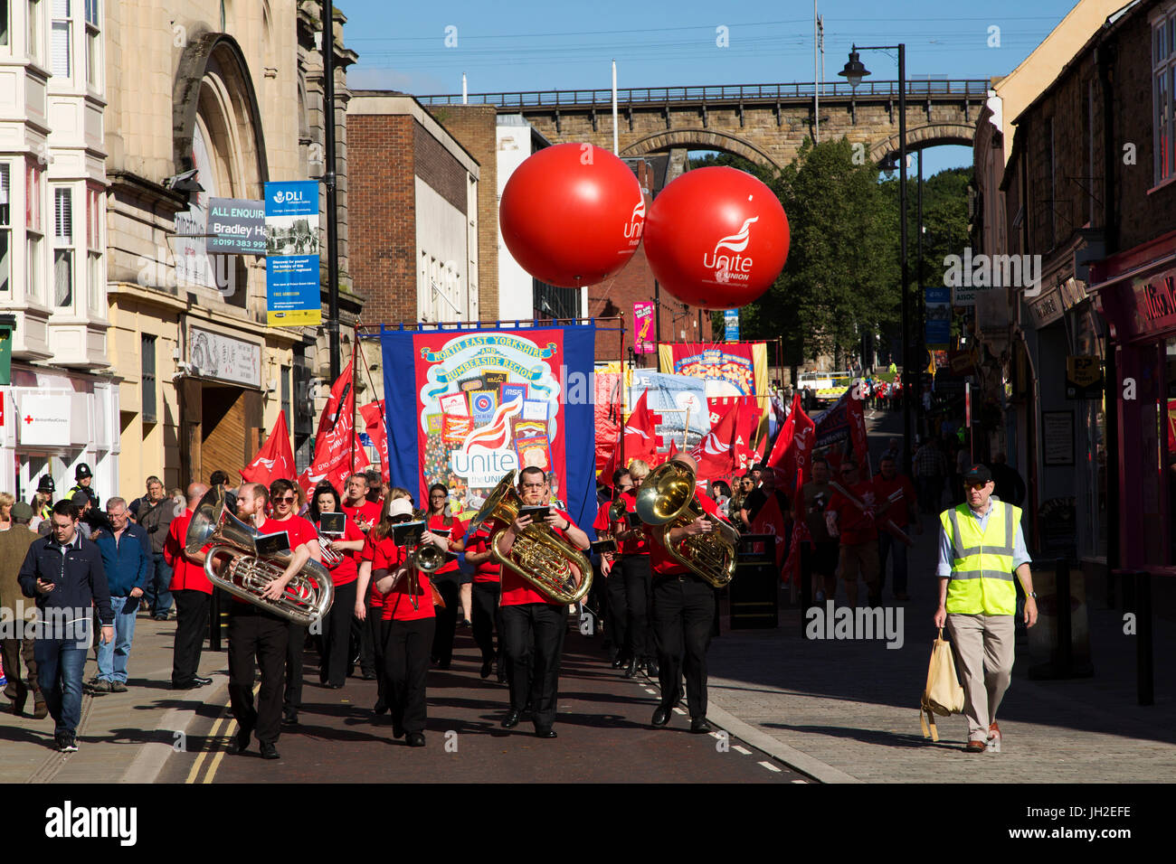 Yorkshire Miners Gala High Resolution Stock Photography and Images Alamy