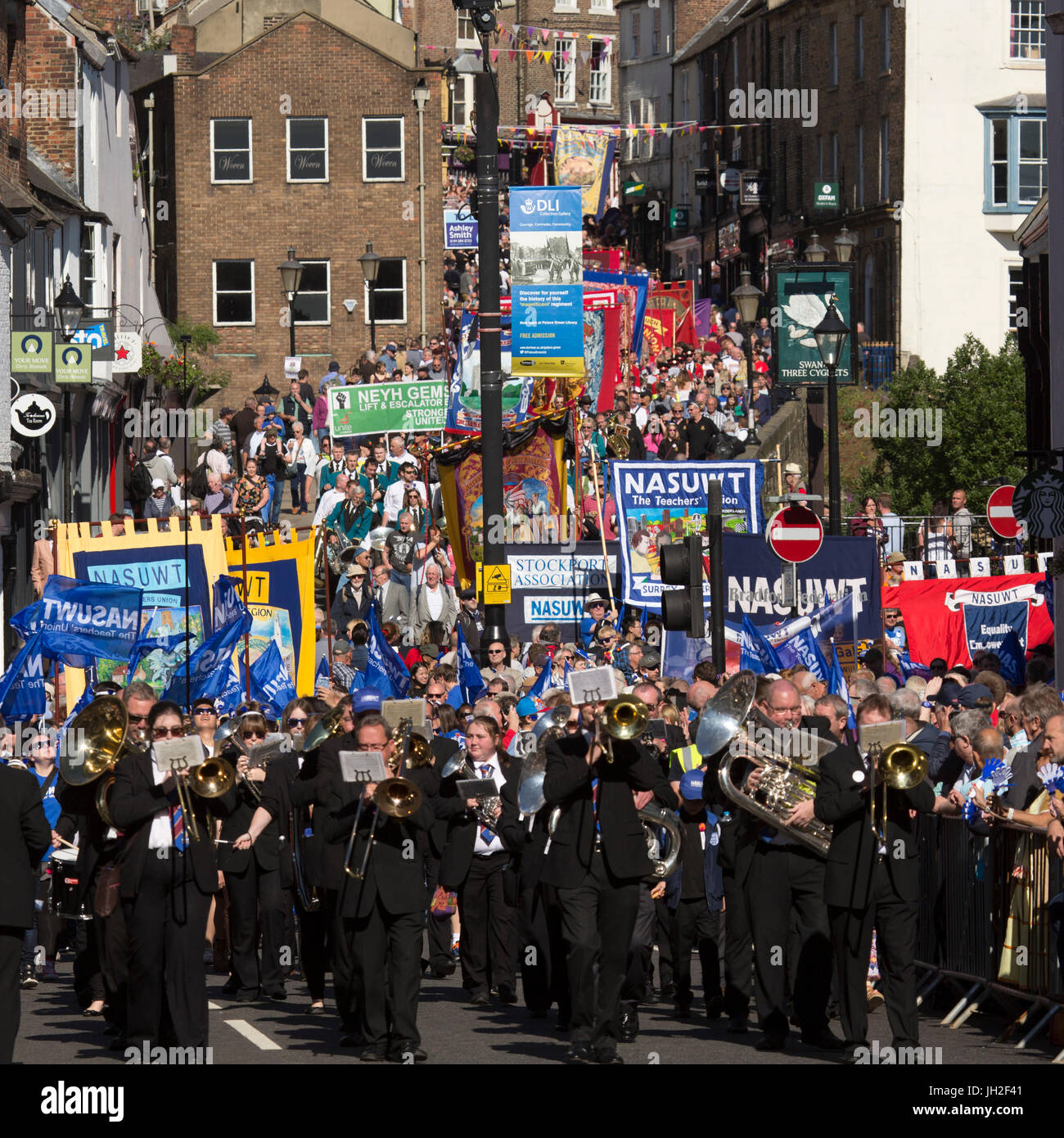 Parade of banners hires stock photography and images Alamy