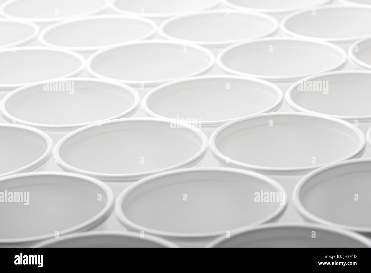 Large group of disposable plastic cups Stock Photo Alamy