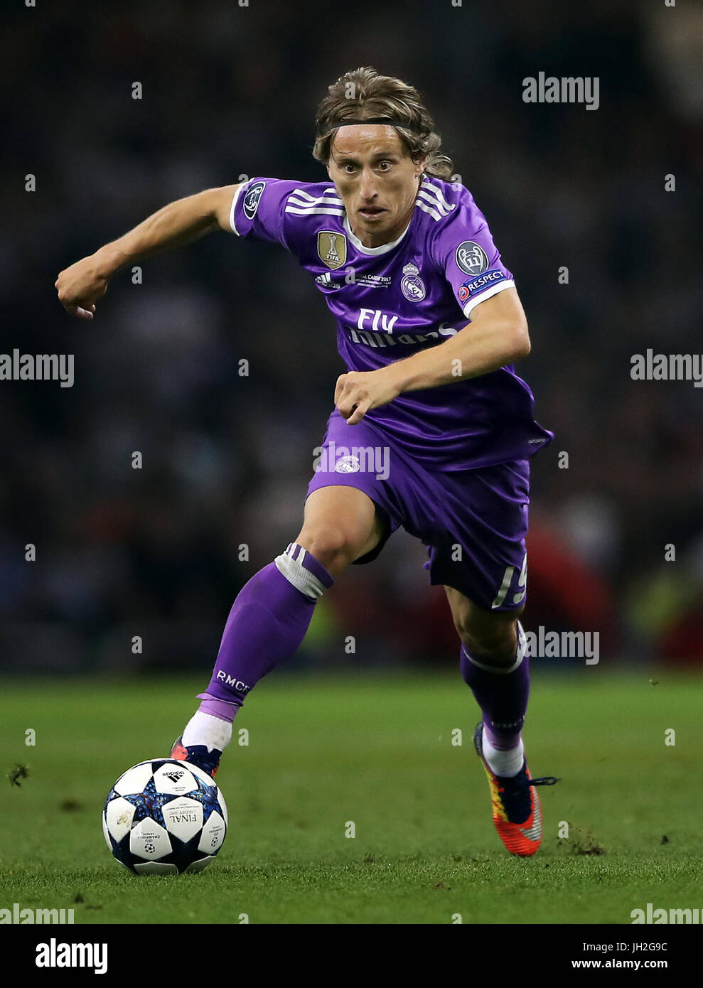 Maillot signé Luka Modric du Real Madrid