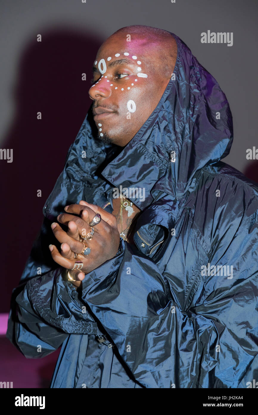 New York, USA. 11th Jul, 2017. Rapper Young Paris attends Feng Chen ...