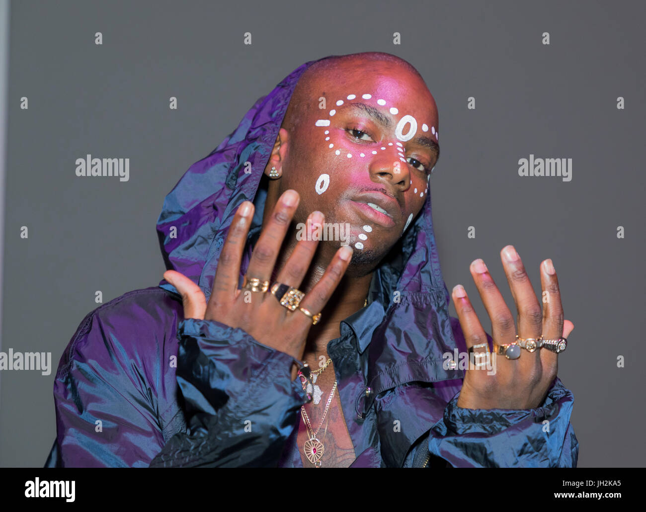 New York, USA. 11th Jul, 2017. Rapper Young Paris attends Feng Chen ...