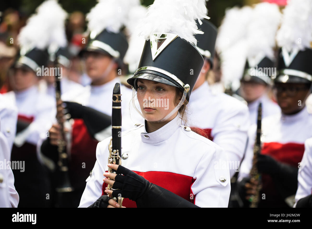 The Fort Osage High School Red and White Brigade (Independence Mo