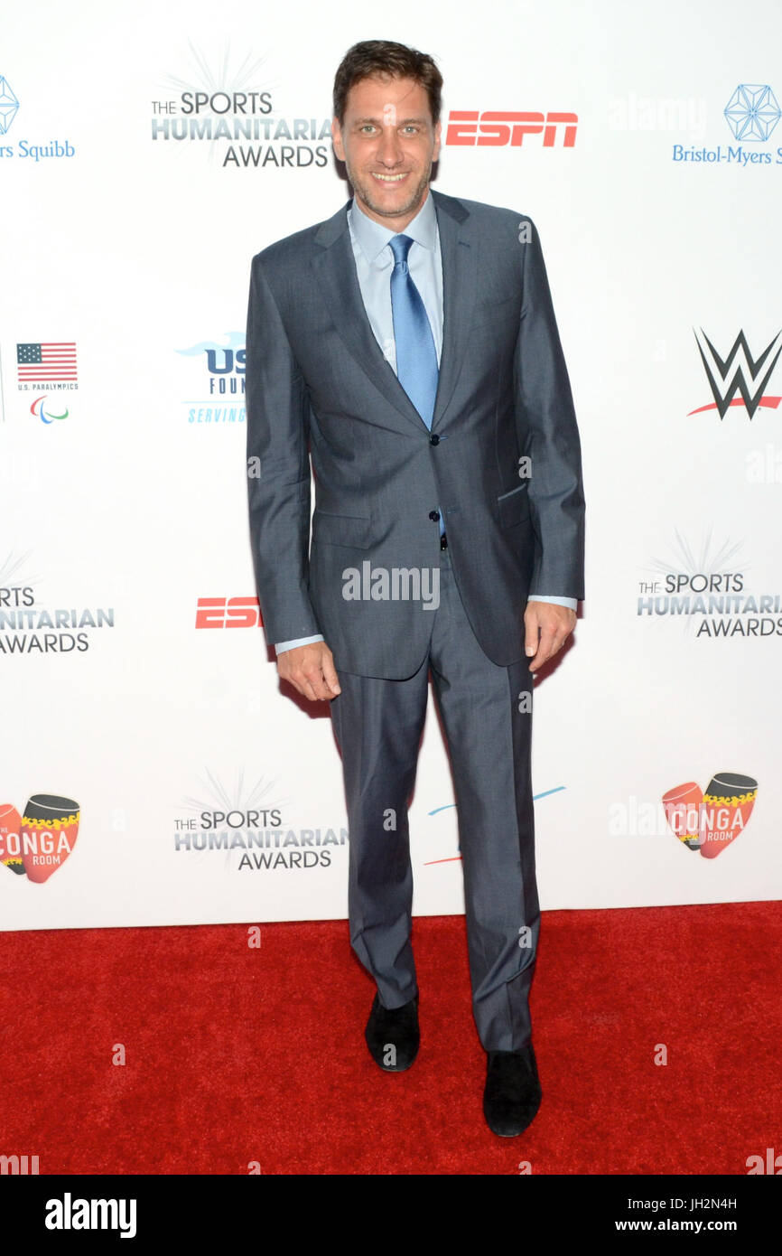 Mike Greenberg attends 3rd Annual Sports Humanitarian Year Awards LA LIVE’S Novo Los Angeles