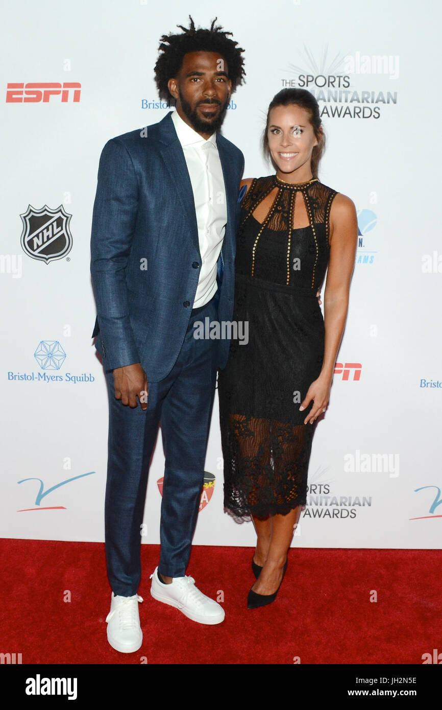Mike Conley Jr. Mary Peluso attends 3rd Annual Sports Humanitarian Year