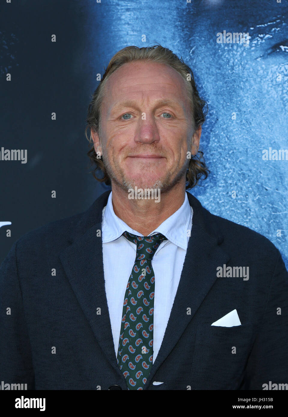 Los Angeles, USA. 12th Jul, 2017. Jerome Flynn, at premiere ofHBO's 'Game Of Thrones' Season 7 at The Walt Disney Concert Hall, California on July 12, 2017. Credit: MediaPunch Inc/Alamy Live News Stock Photo