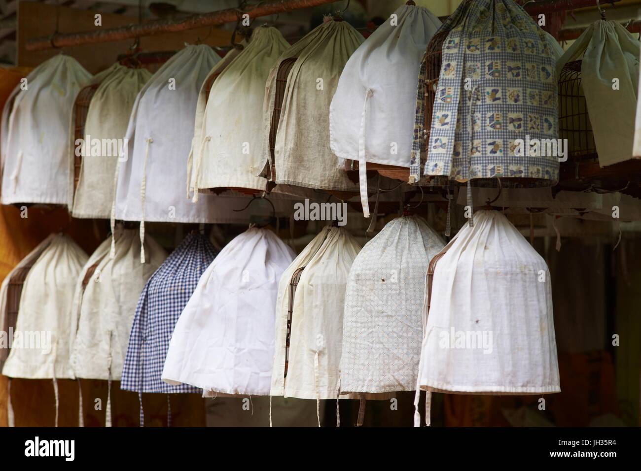 Image showcasing Covered bird cages hi-res stock photography and images - Alamy