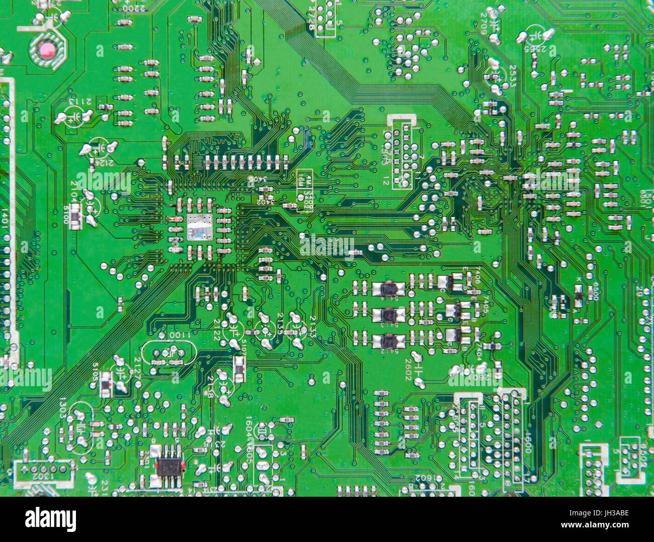 Electronic Circuit Abstract Background Stock Photo Alamy
