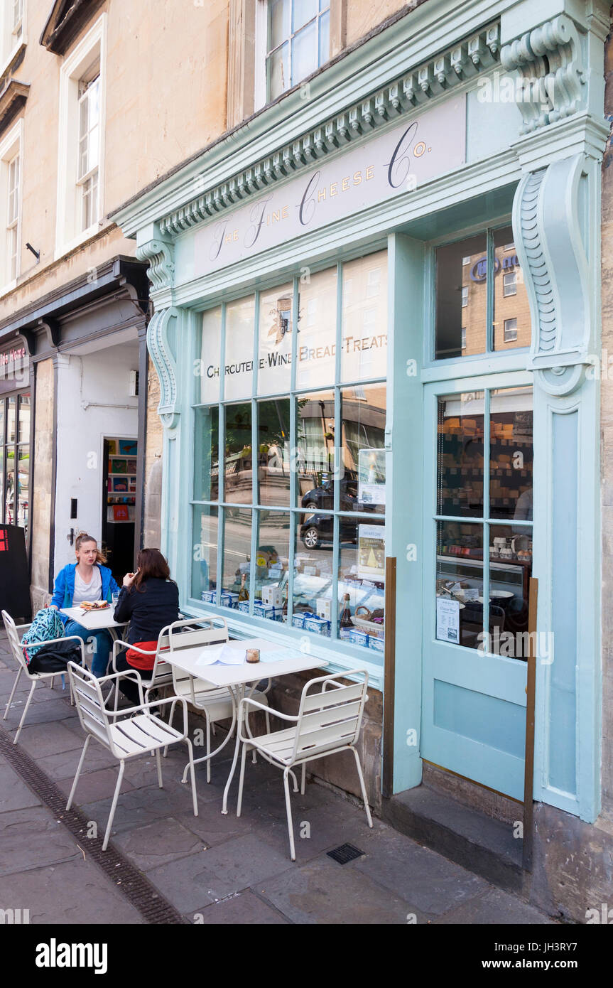 The Fine Cheese Co Company shop in Walcot Street, Bath, Somerset