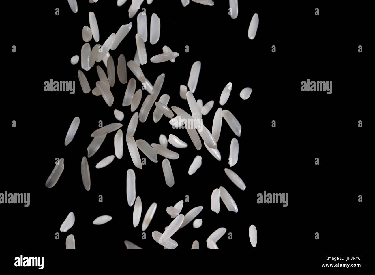 Rice is falling Stock Photo Alamy