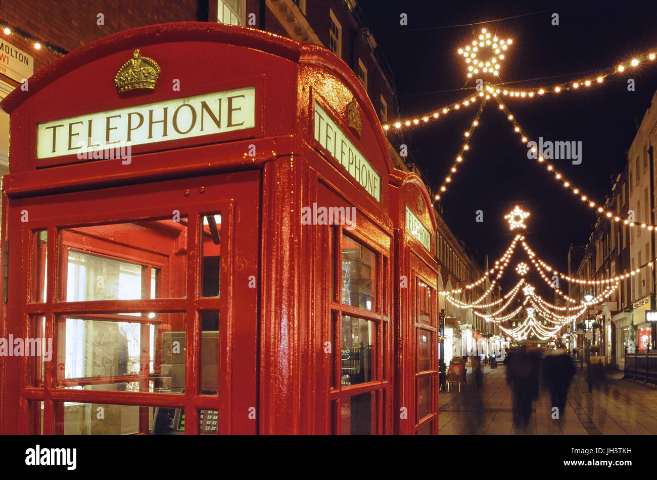 Christmas lights london 1980s hires stock photography and images Alamy