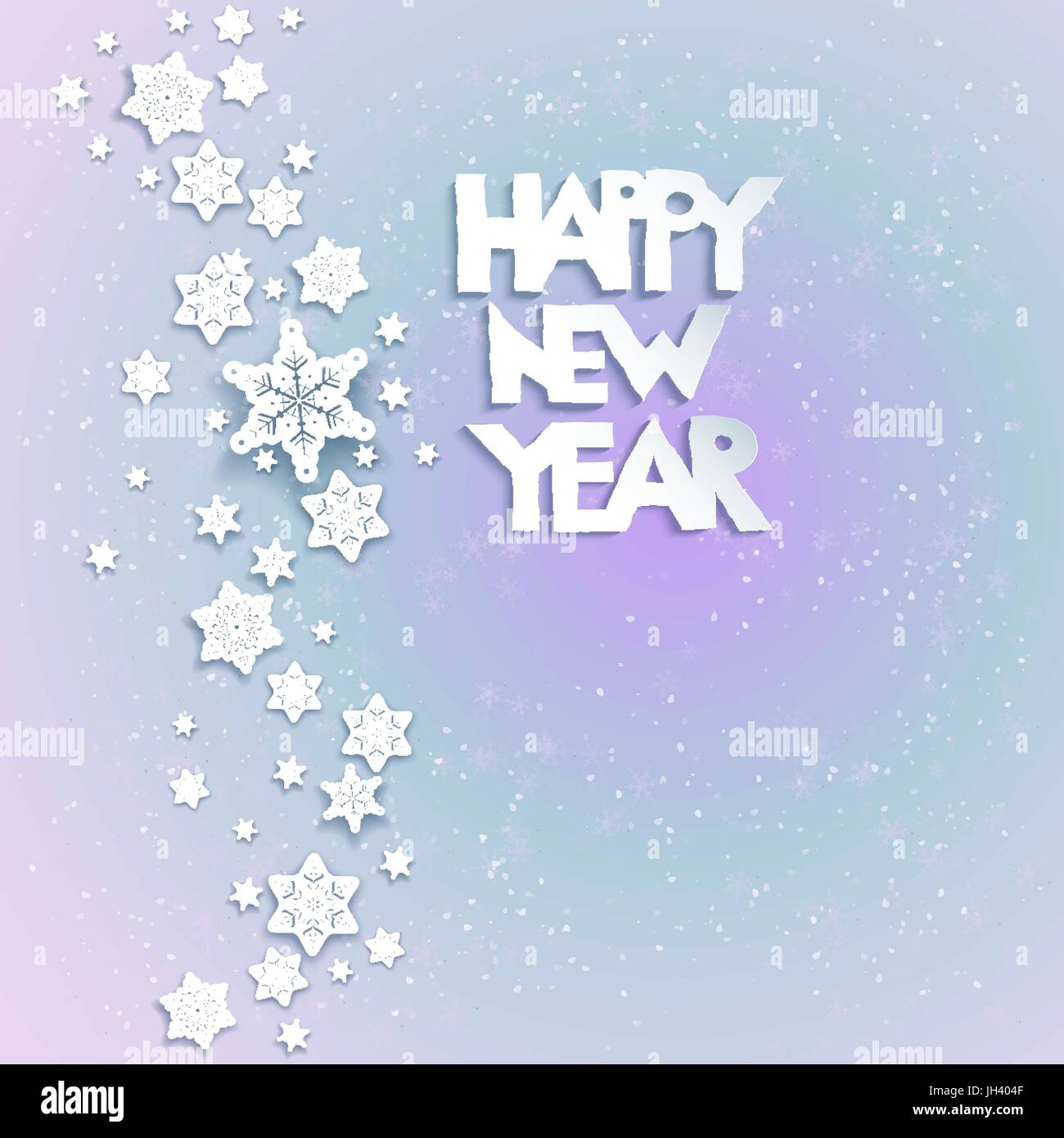 Snowflakes holiday background Stock Vector Image & Art - Alamy