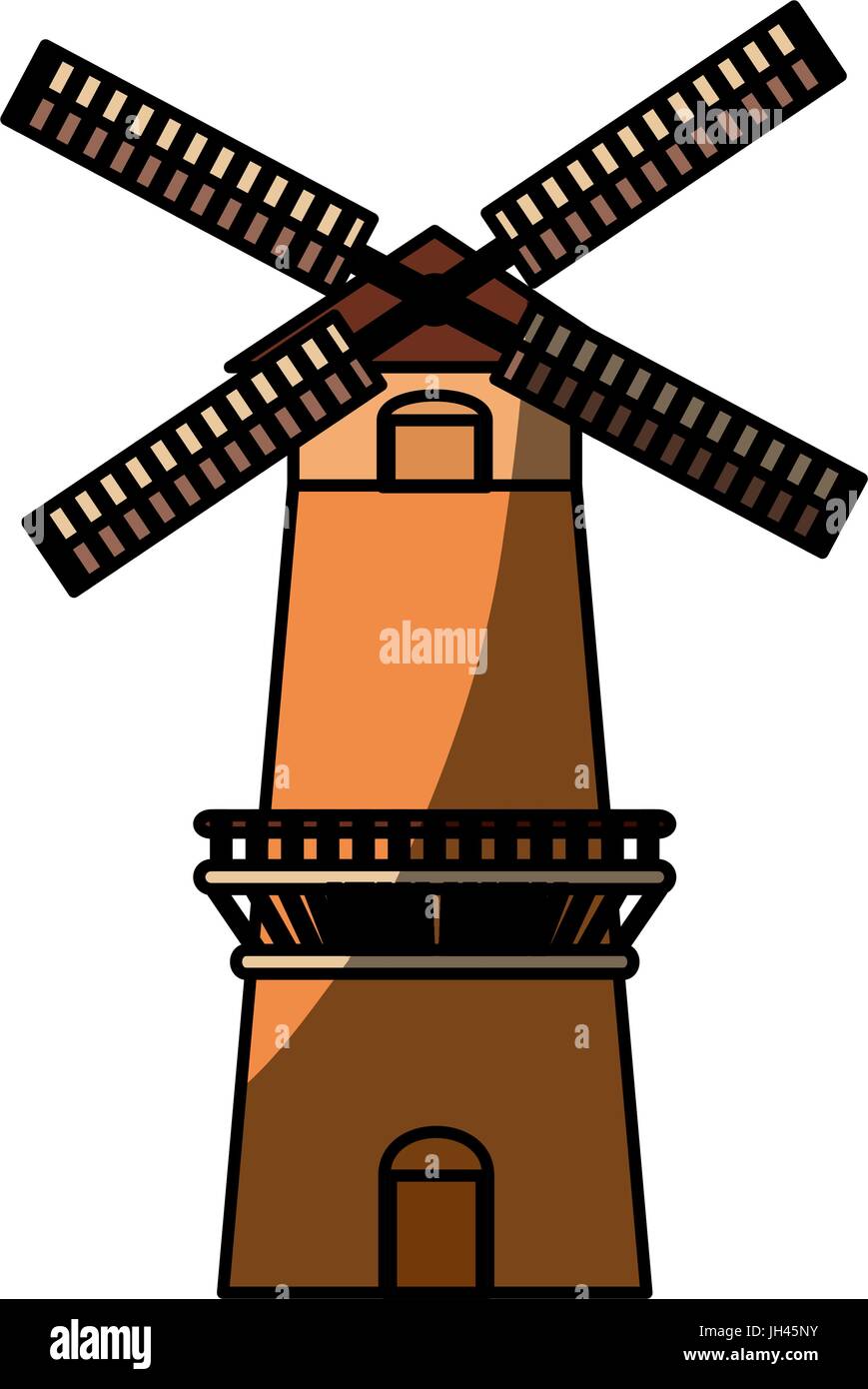 Farm windmill symbol icon vector illustration graphic design Stock ...