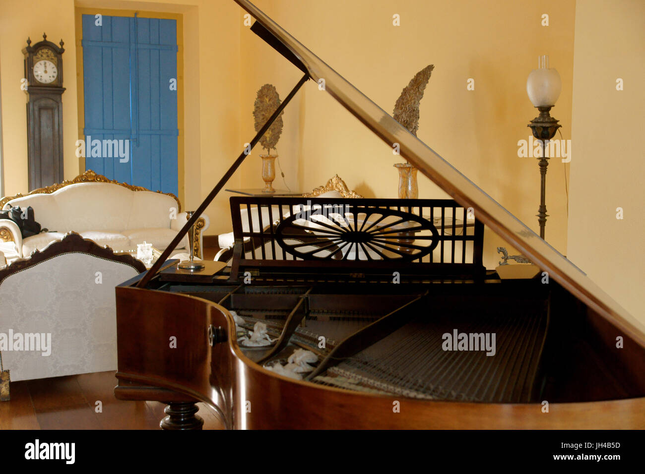 Trade, old pieces furniture, Historical Center, City, Paraty, Brazil Stock Photo