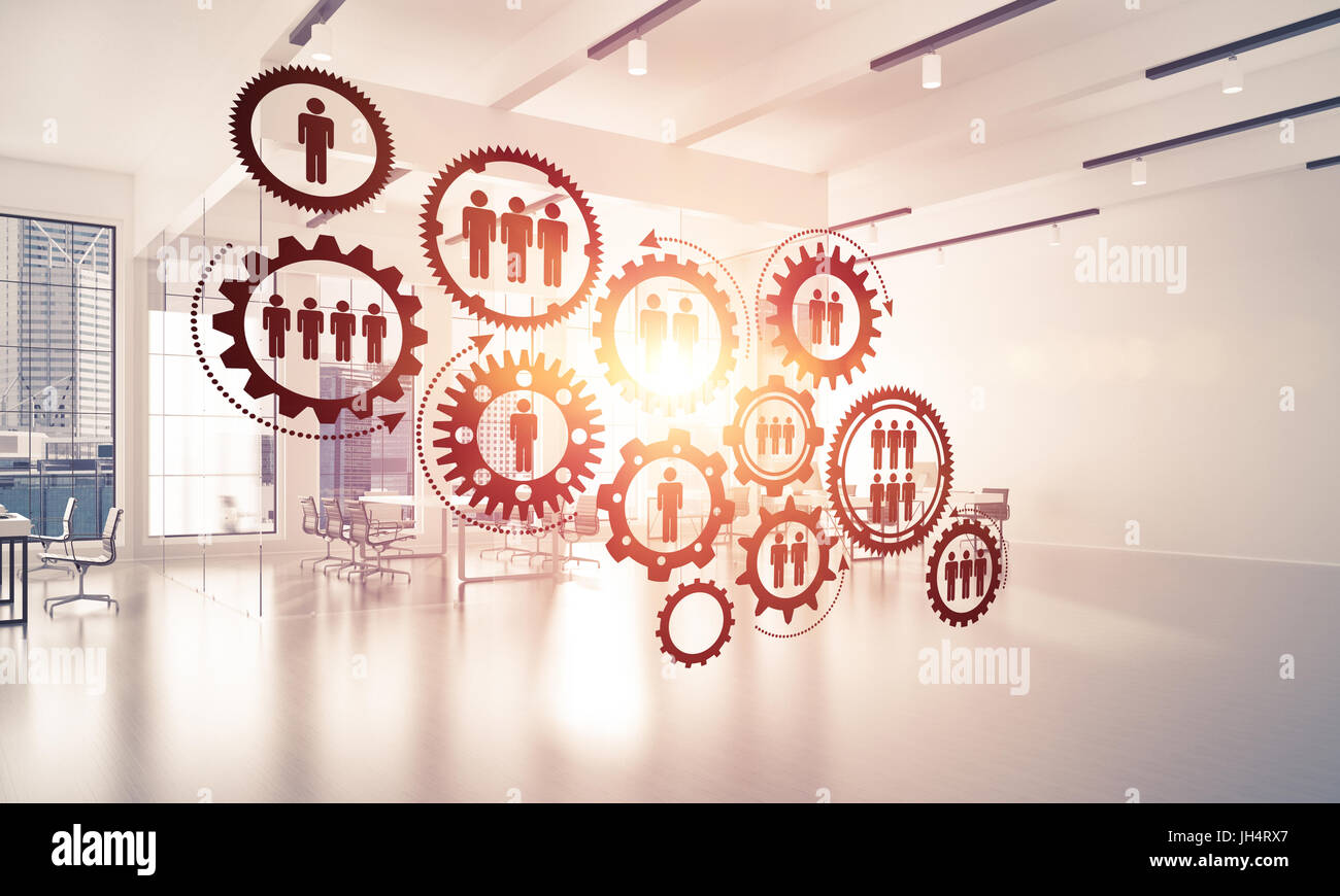 Networking and wireless connection as concept for effective mode Stock ...