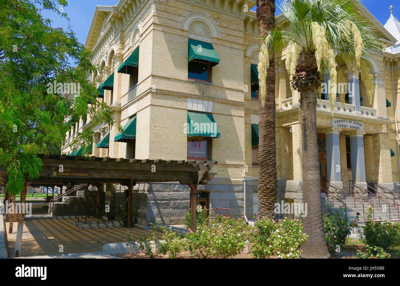 historic Kings County Court House, Hanford, CA Stock Photo Alamy