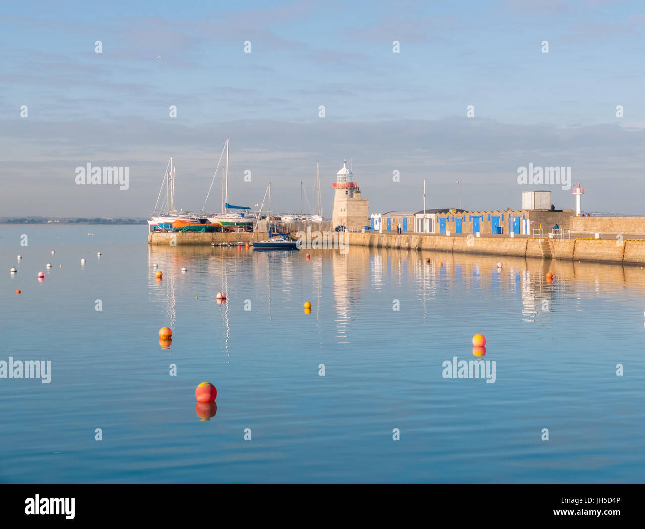 Howth Harbour - Ireland Stock Photo