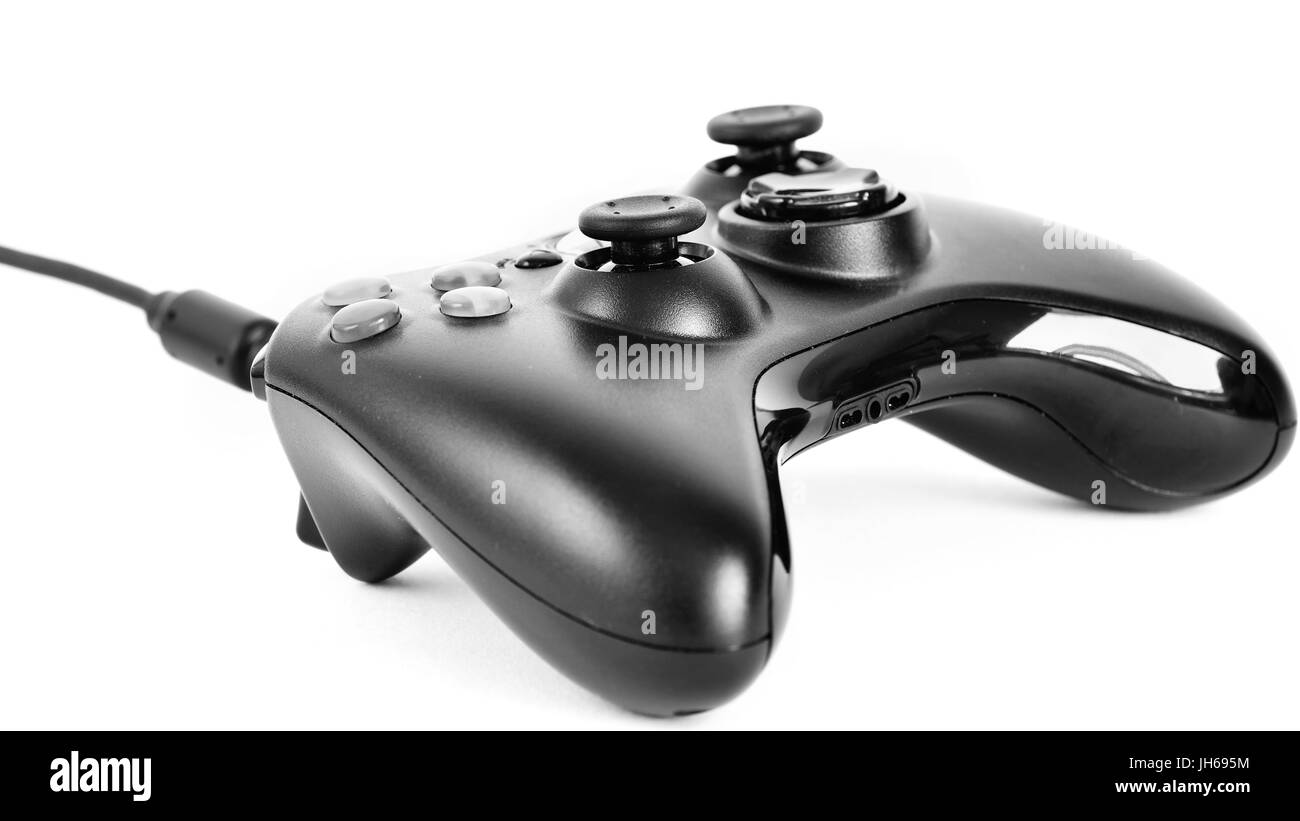 Gamepad. Isolated on a clean white background Stock Photo - Alamy