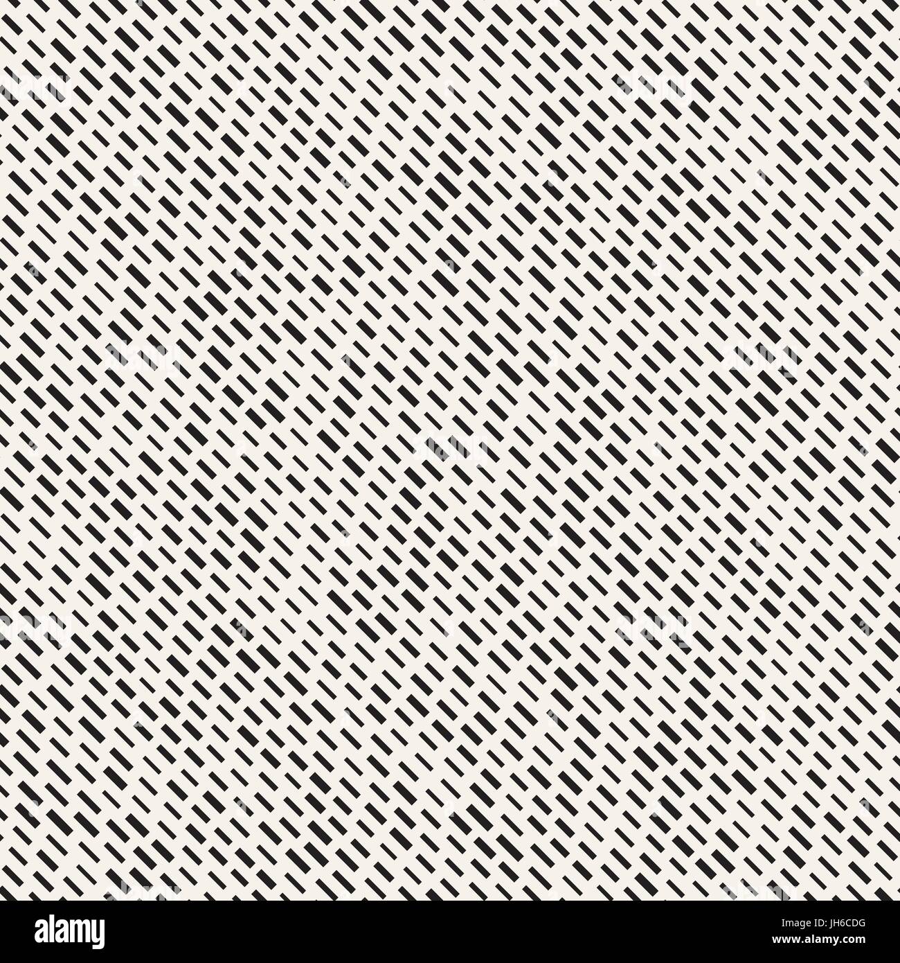 Black and White Irregular Dashed Lines Pattern. Modern Abstract Vector ...
