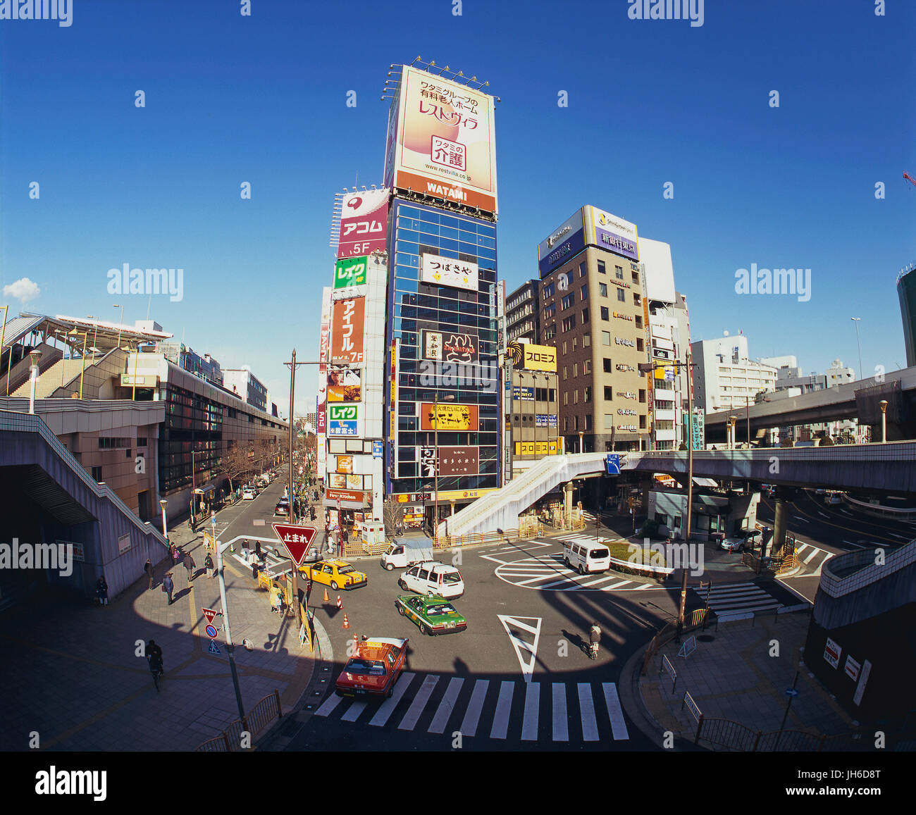 Ueno Station area in Tokyo Stock Photo