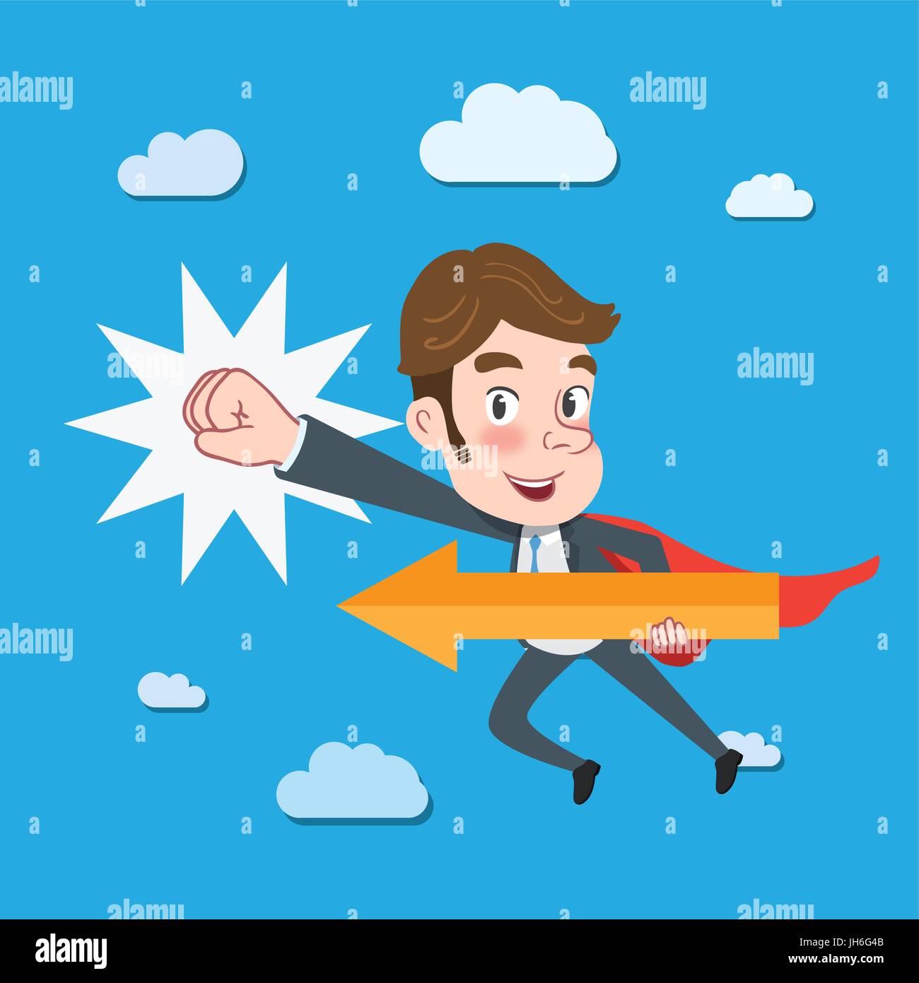Drawing flat character design solving concept Stock Vector Image & Art ...