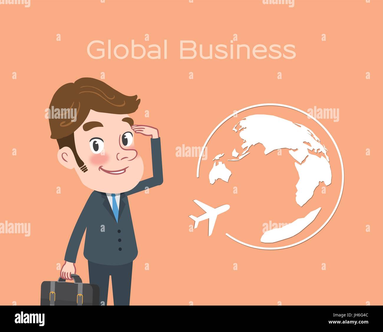 Drawing flat character design solving concept Stock Vector Image & Art ...