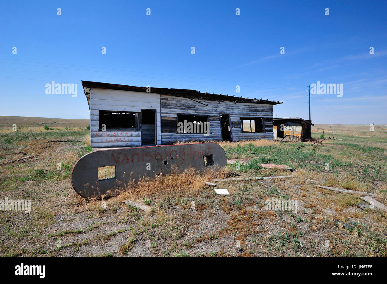 The old ghost town of Cisco, Utah Stock Photo Alamy