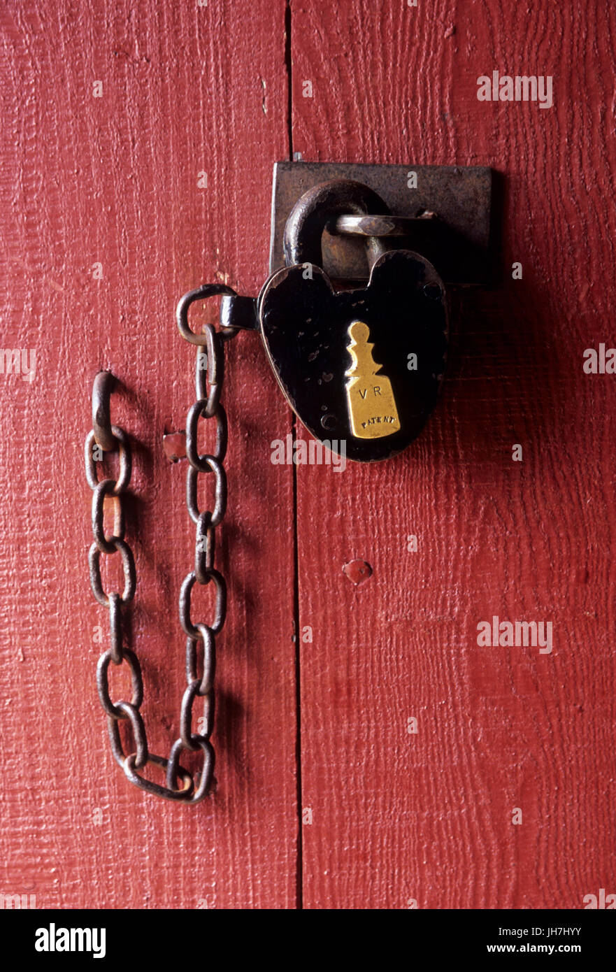 Jail lock, Fort Vancouver National Historic Site, Vancouver National