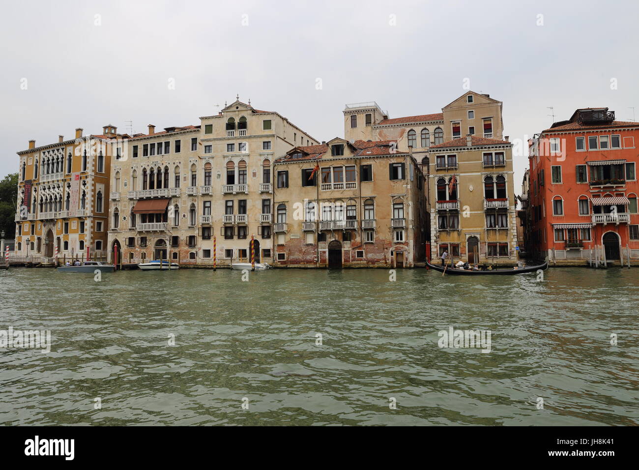 colorful houses and canal in Venice, Italy Stock Photo - Alamy