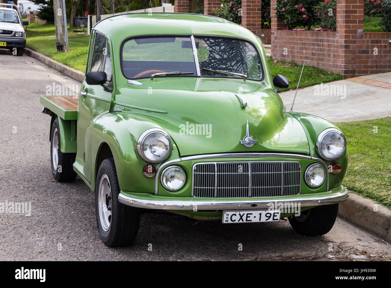 C;assic Morris Minor conversion to a flatbed truck Stock Photo - Alamy