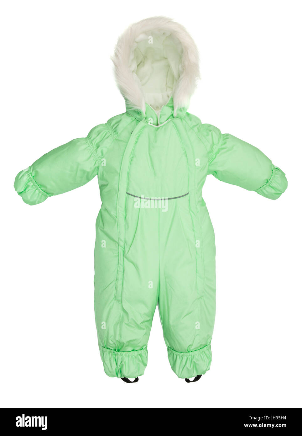 Childrens snowsuit fall on a white background Stock Photo Alamy