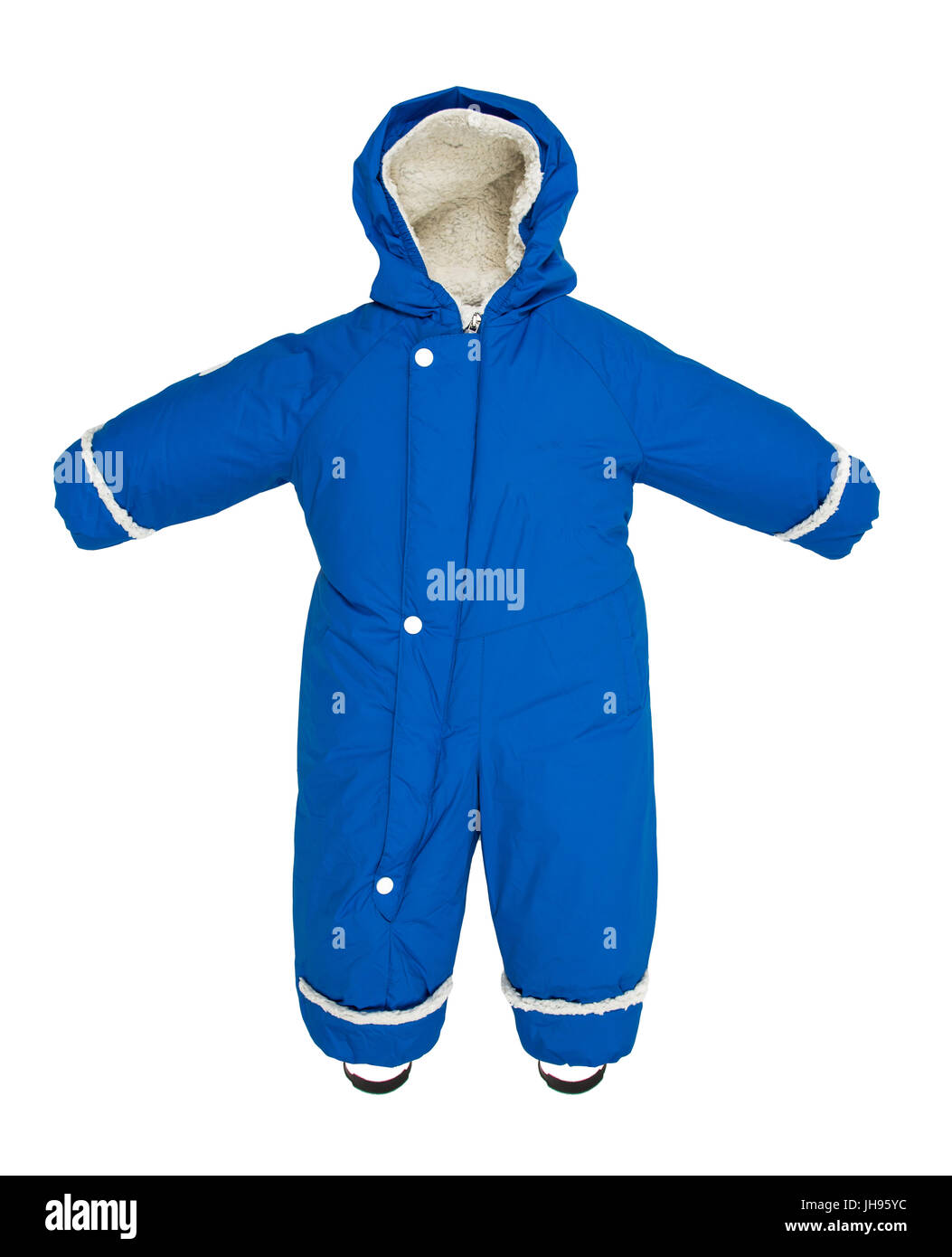 Childrens snowsuit fall on a white background Stock Photo Alamy