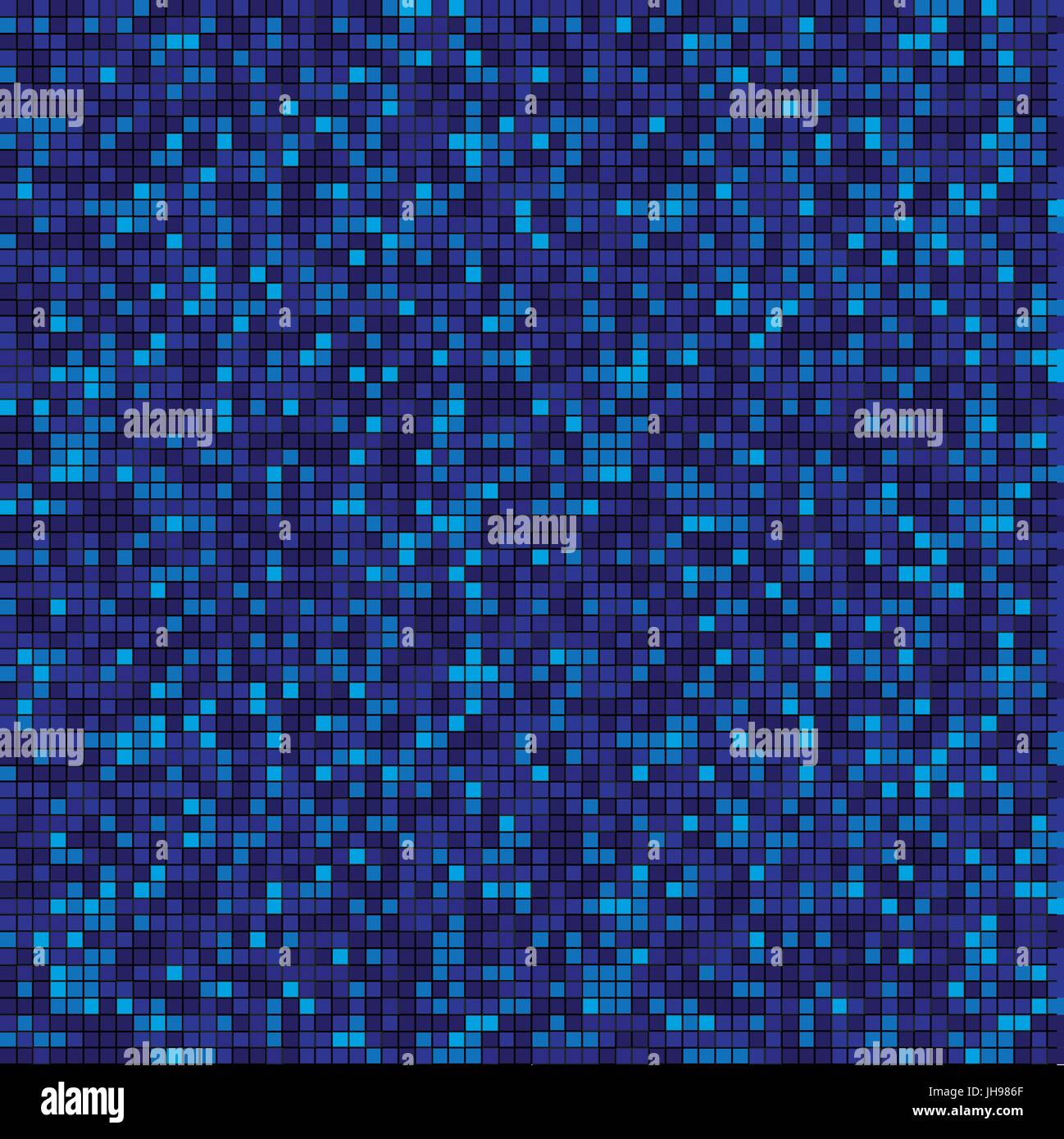 abstract data flow technology pattern. blue squares background Stock ...