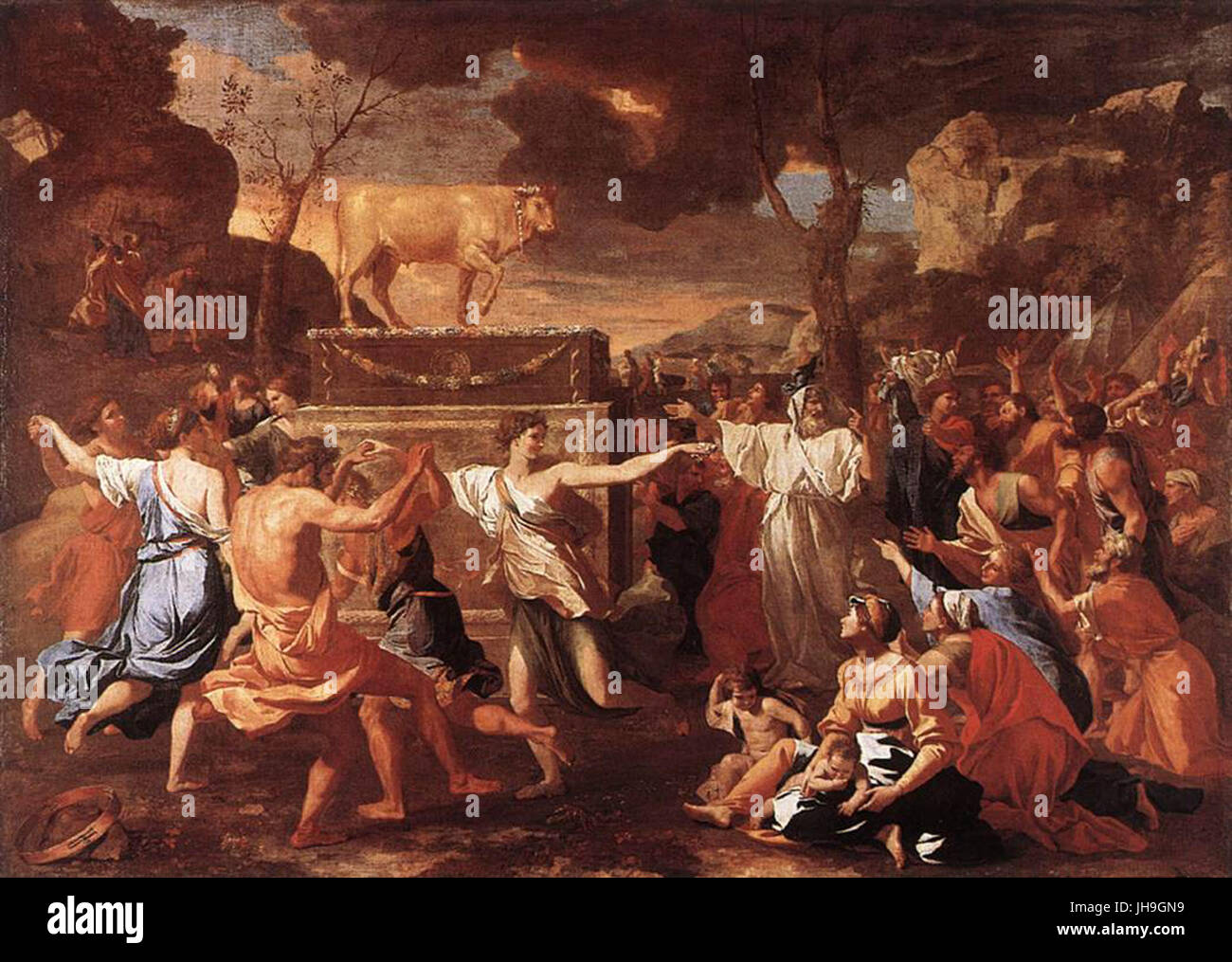Adoration of the golden calf hires stock photography and images Alamy
