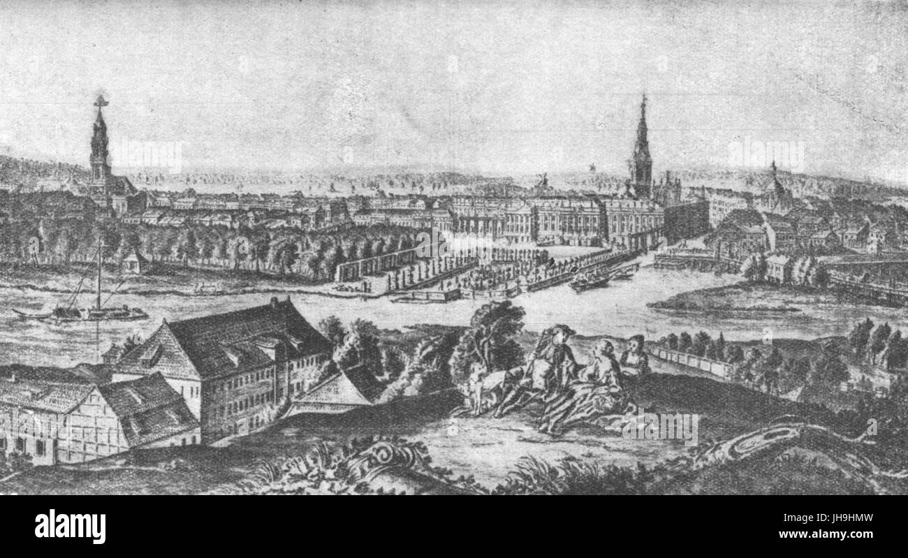 Old potsdam map Black and White Stock Photos & Images Alamy