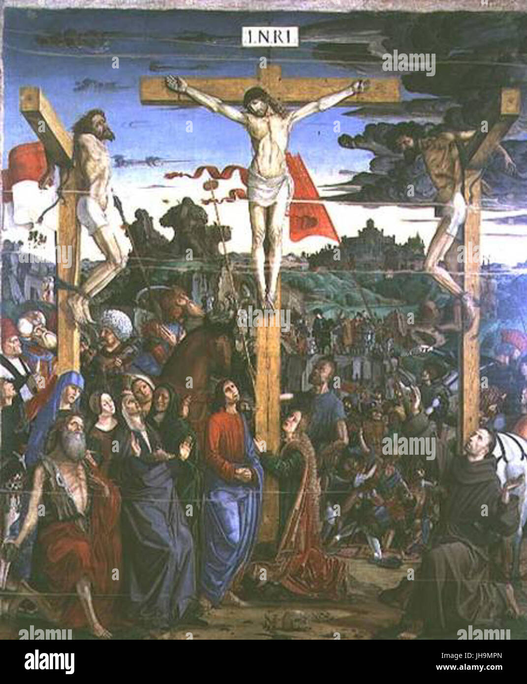 Francesco Bianchi- crucifixion Stock Photo