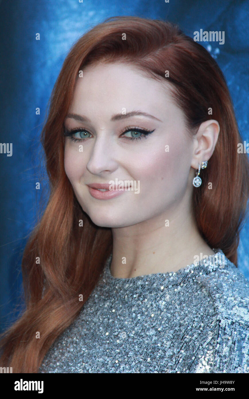 Sophie Turner 07/12/2017 "Game of Thrones" Season 7 Premiere held at