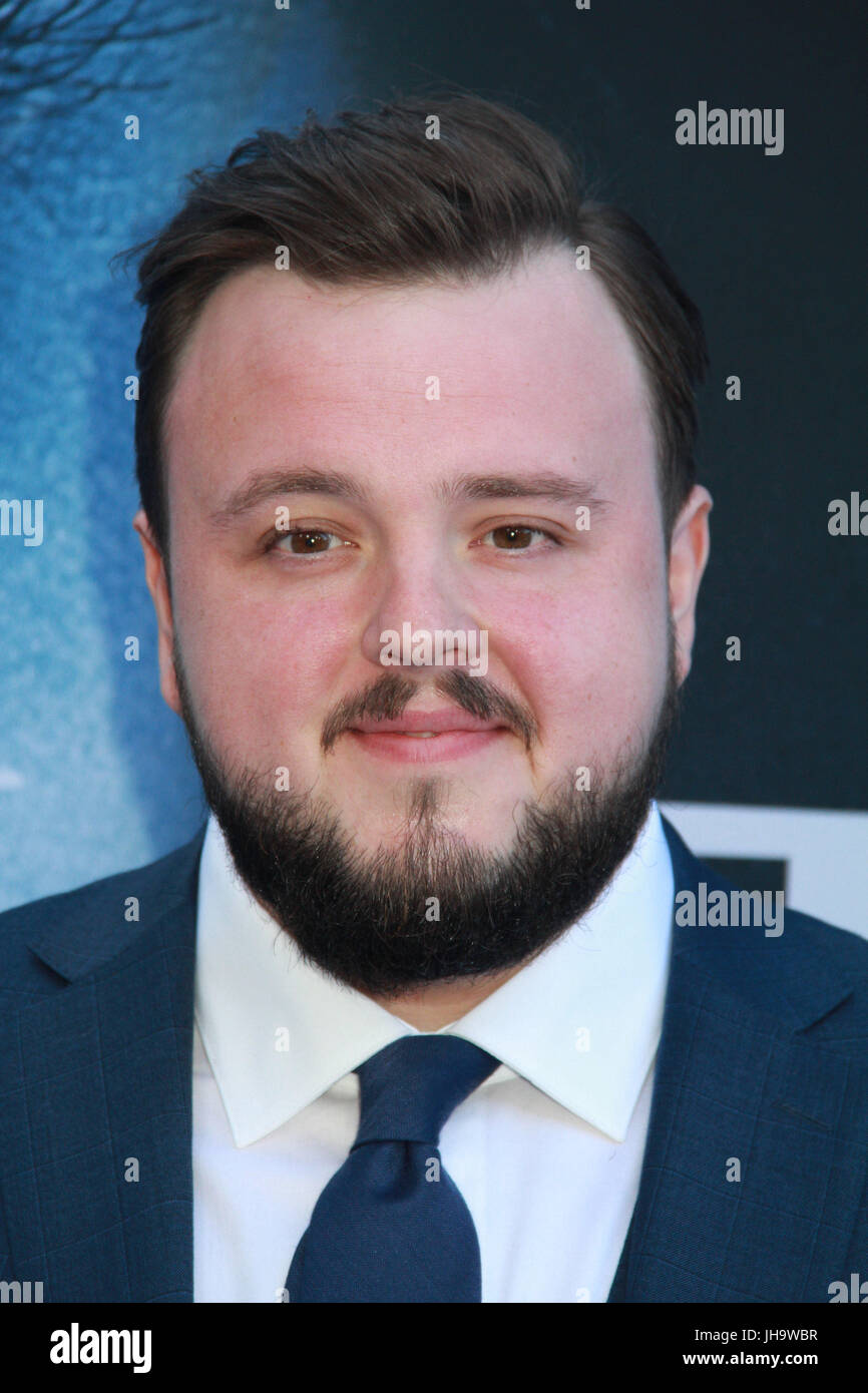 Los Angeles, USA. 12th July, 2017. John Bradley 07/12/2017 "Game of