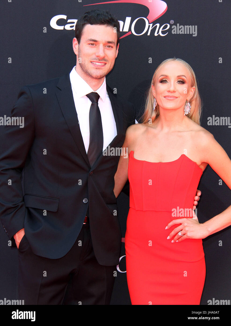 12 July 2017 - Los Angeles, California - Matthew Lombardi and Nastia ...