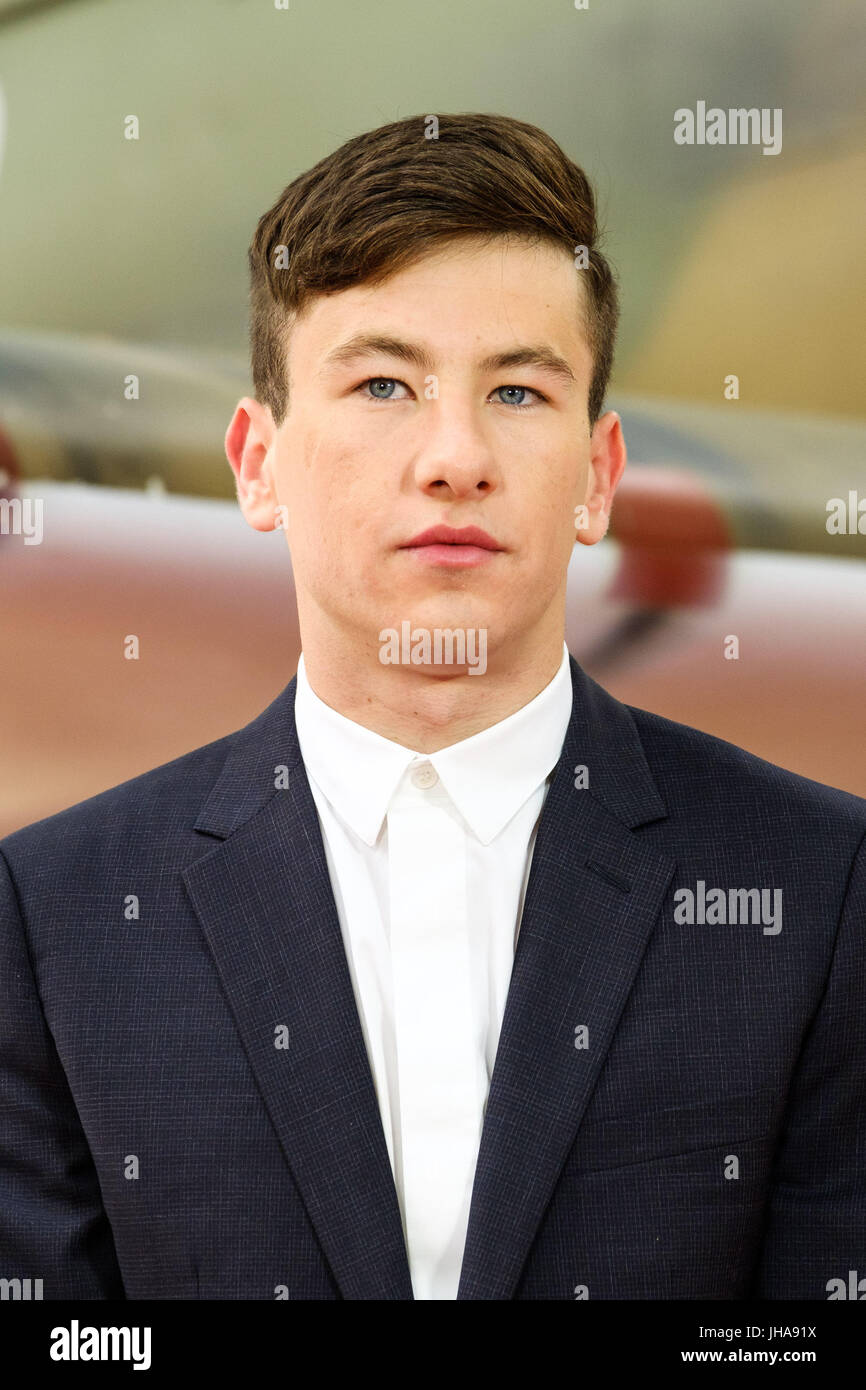 London, UK. 13th July, 2017. Barry Keoghan at World Premiere of DUNKIRK on Thursday 13 July 2017 held at ODEON Leicester Square, London. Pictured: Barry Keoghan. Credit: Julie Edwards/Alamy Live News Stock Photo