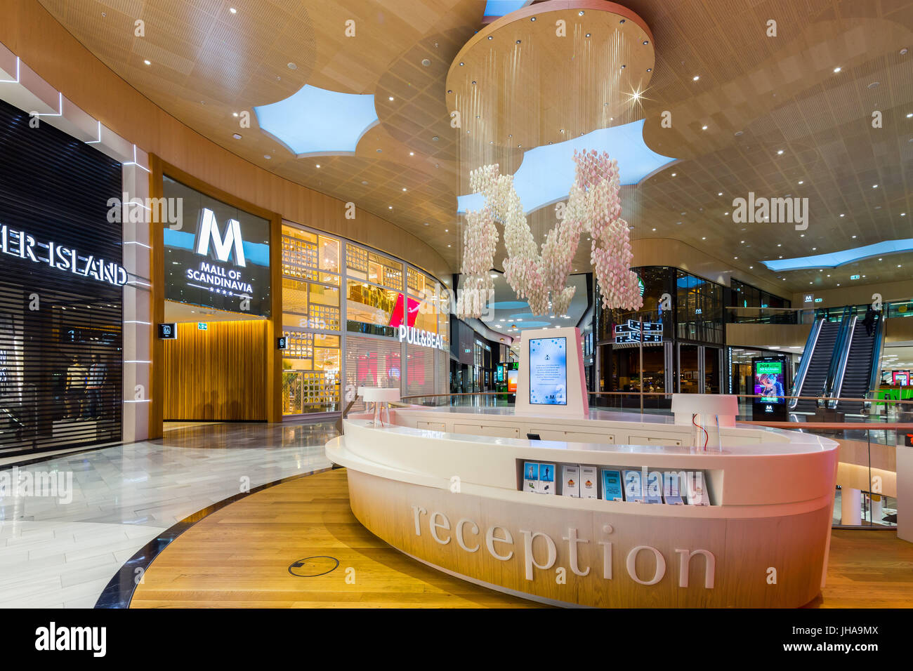 Mall Of Scandinavia Solna Sweden Stock Photo 148359258 Alamy
