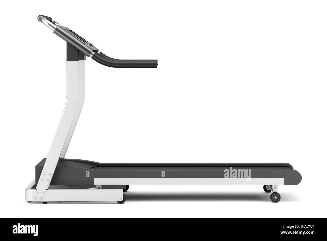 treadmill isolated on white background Stock Photo - Alamy