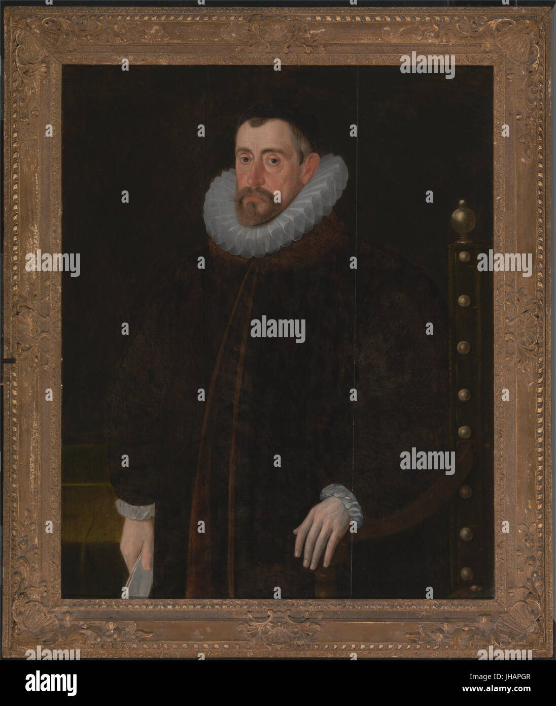 John de Critz - Sir Francis Walsingham - Stock Photo